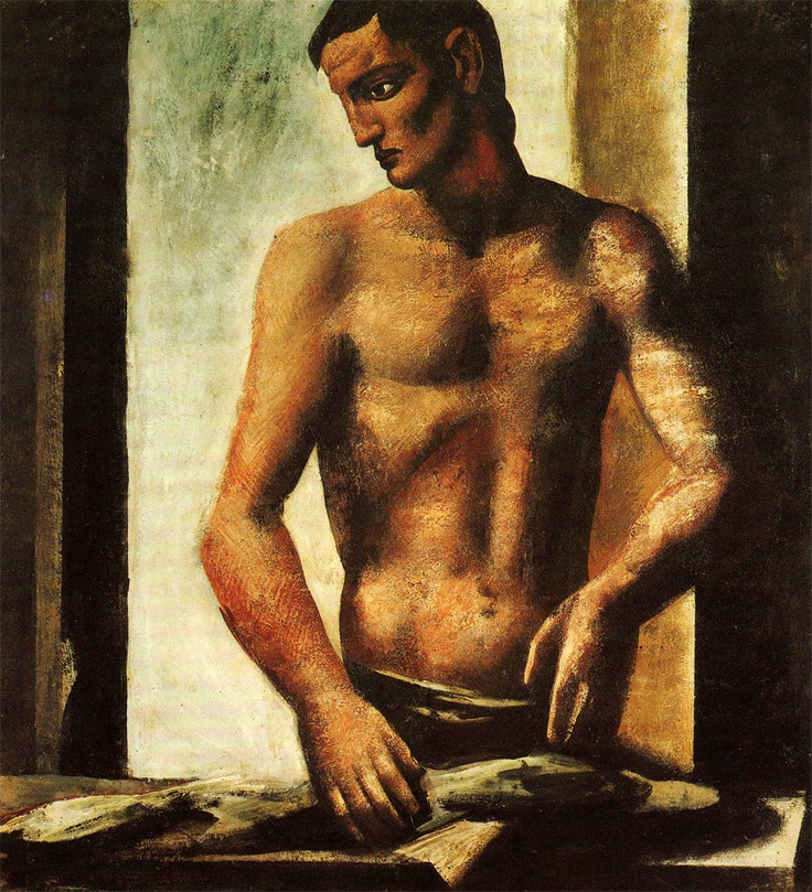 Mario Sironi "Il pescivendolo" 1927