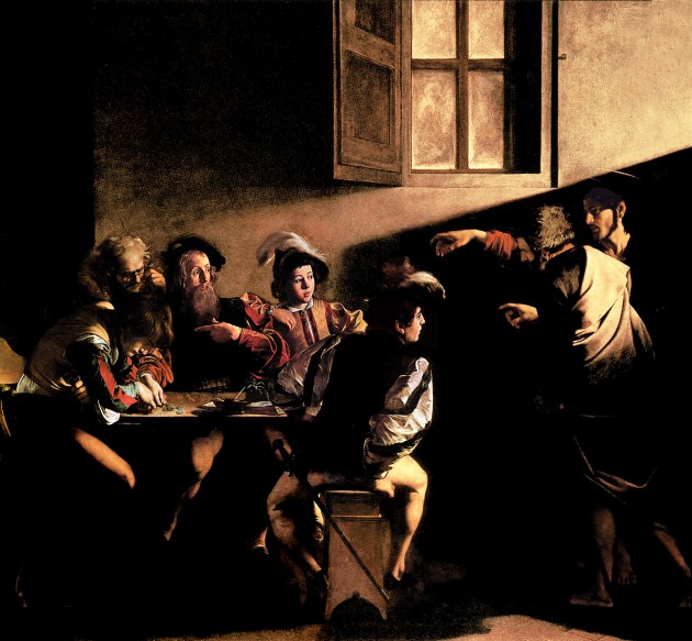 Caravaggio, The Calling of St. Matthew
